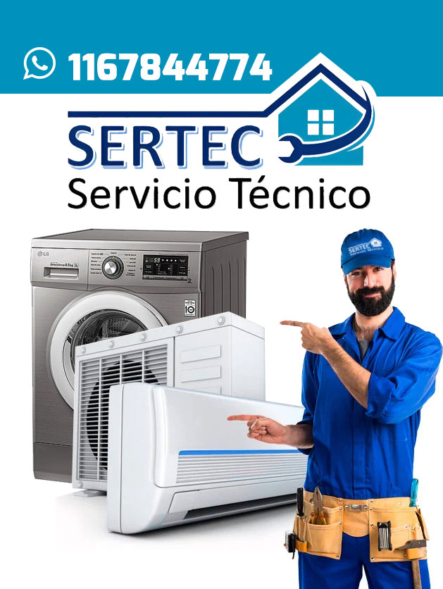 Servicio técnico en refrigeración,
Reparación de lavadoras y secadoras